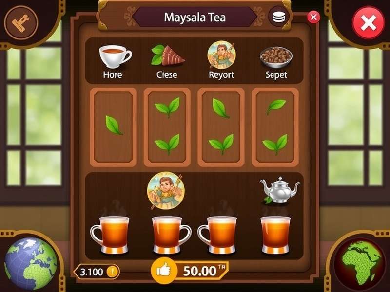Masala Tea Brewing Interface